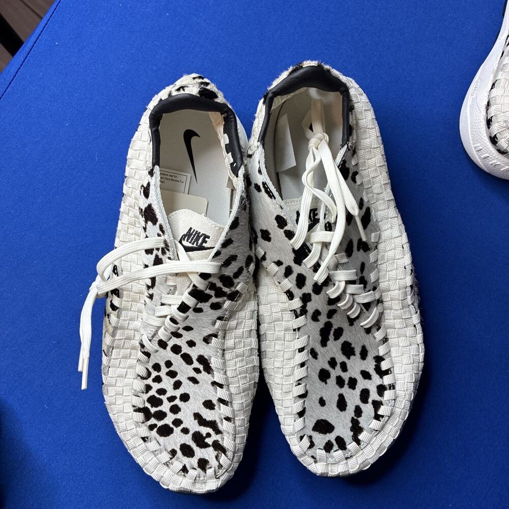 Nike Air Footscape Woven Cow Print Women's Shoes Size 10.5  Men's 9 FB1959-102 - Picture 3 of 6